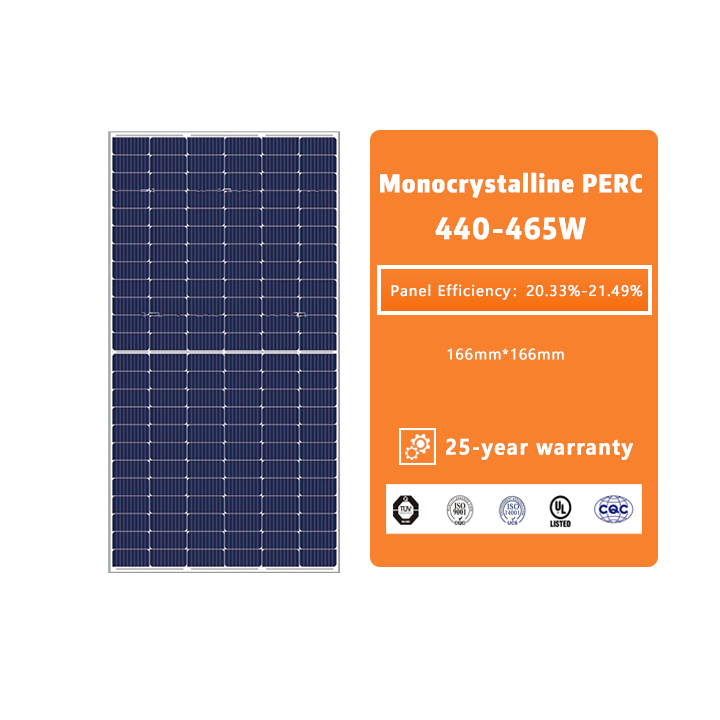 440-465W solar panel
